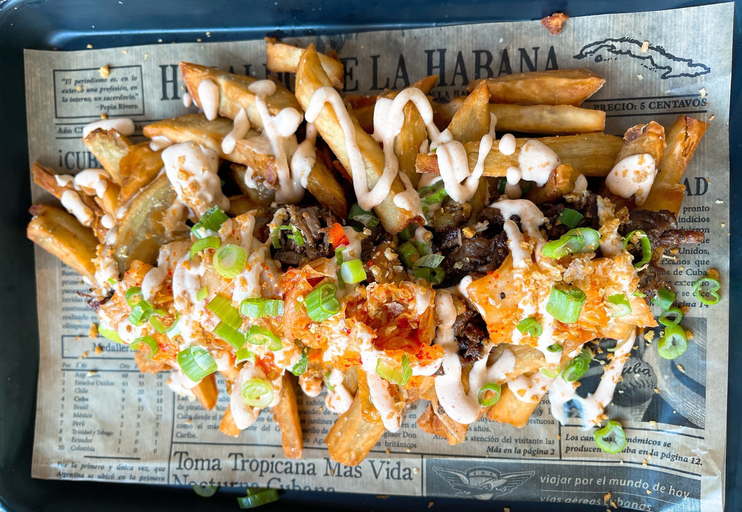 Boniato Kimchi Bulgogi Fries